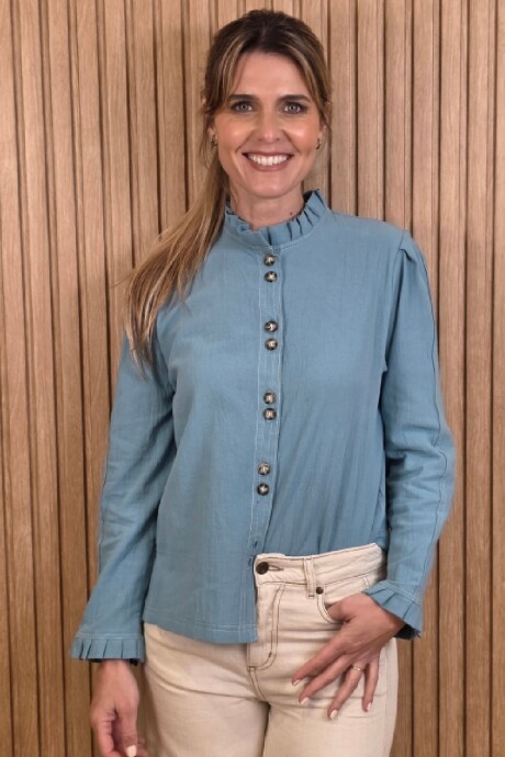 Camisa Mili Tourquesa
