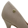 Zapato Vizzano Clasico Dama Punta Fina Taco Alto LXV de - 1184.1101-26565 Plata