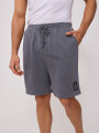SHORT FELPA KUINO RUSTY Gris Claro
