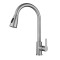 Canilla monocomando extensible PLATEADO