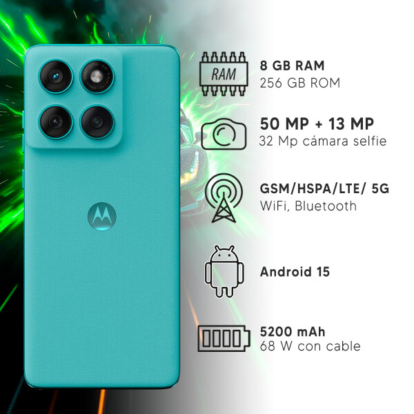 Motorola Edge 60 Fusion 5g 256gb / 8gb VERDE