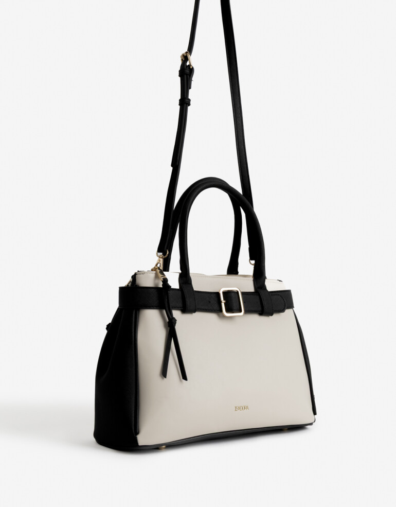 City Cartera Formato City - Combinacion Bicolor