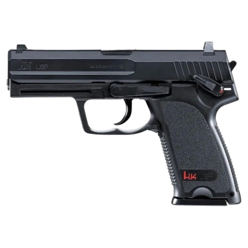 Combo Pistola Co2 HK USP Calibre 4,5mm Combo Pistola Co2 HK USP Calibre 4,5mm