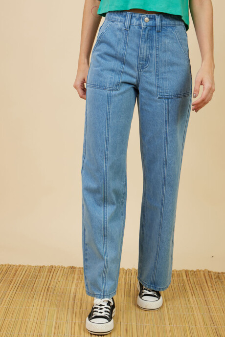 JEAN ELESA RUSTY Azul Claro