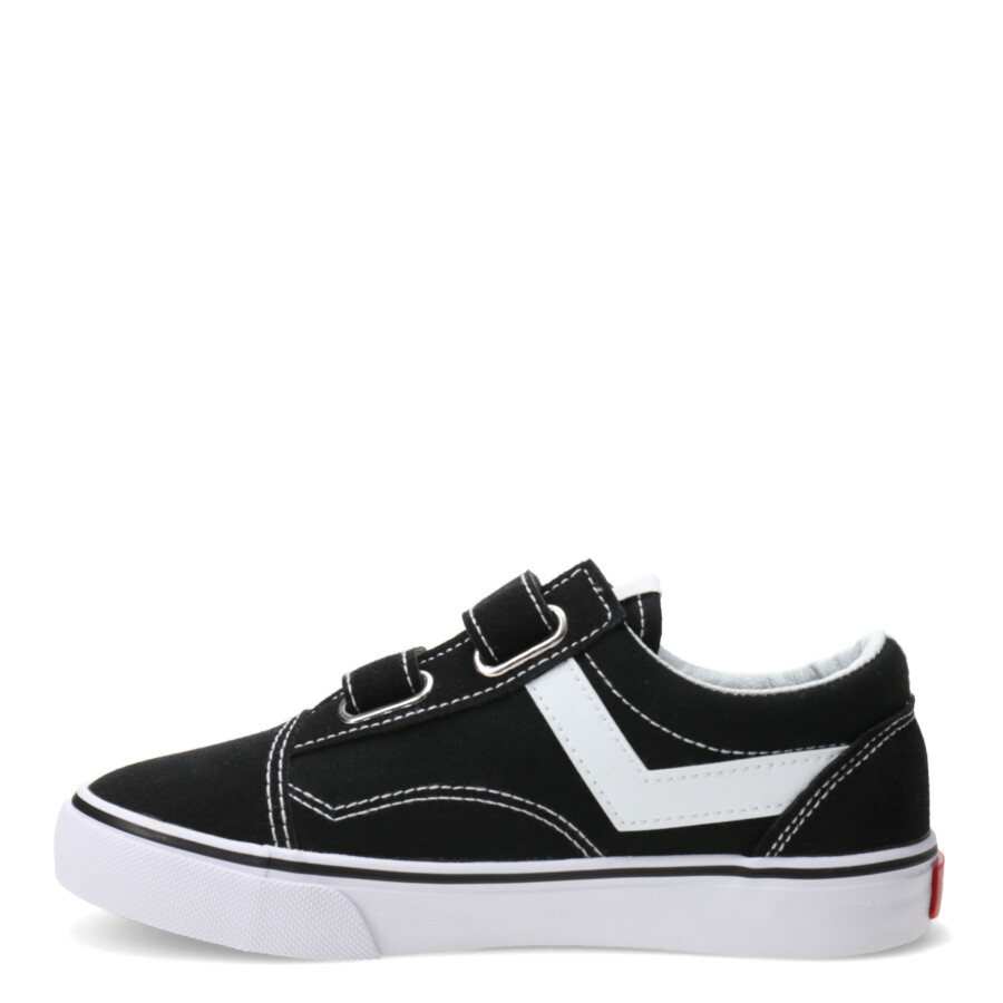 Championes Infantiles Pony Negro - Blanco