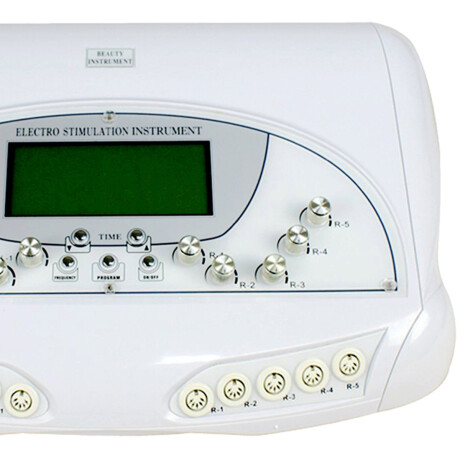 Electroestimulador Ondas Rusas 20 Electrodos Profesional Rey Blanco