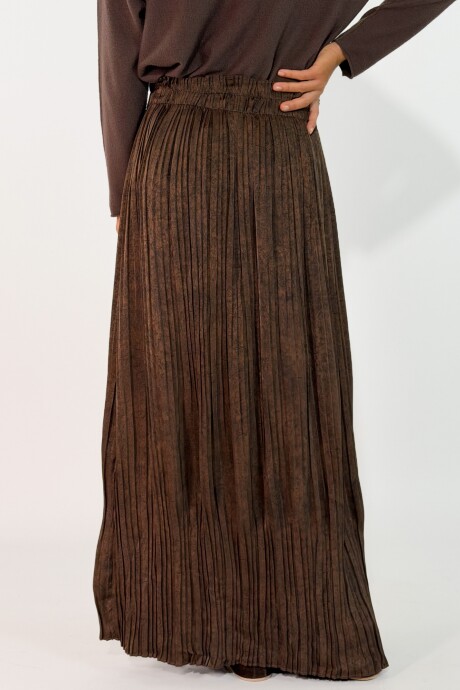 POLLERA MAKRAN Chocolate