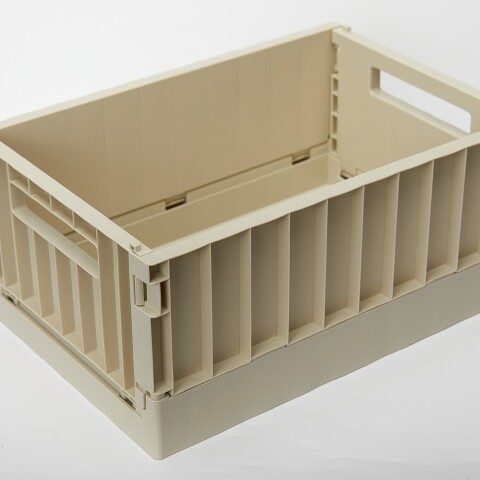 CESTA DE ALMACENAMIENTO PLEGABLE (CREMA/18L) CESTA DE ALMACENAMIENTO PLEGABLE (CREMA/18L)