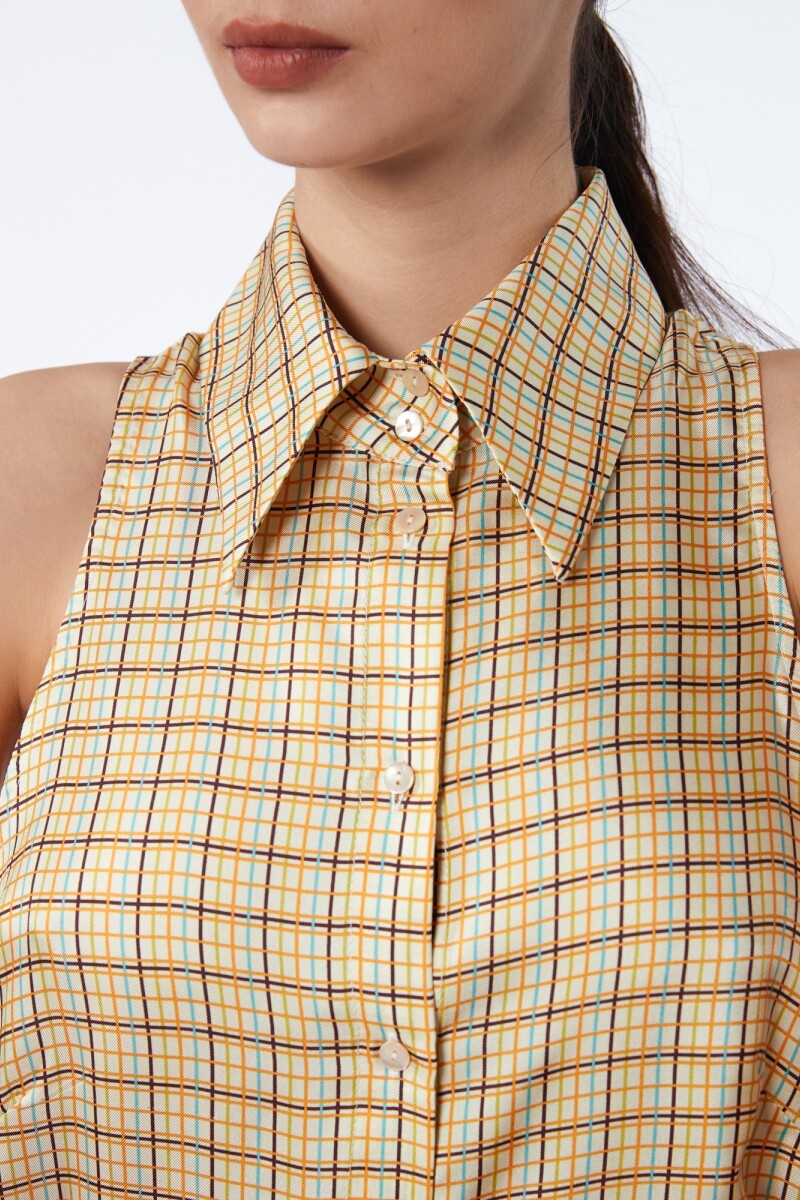 FANCY SHIRT Naranja