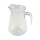 Jarra de vidrio D15X19CM TRANSPARENTE