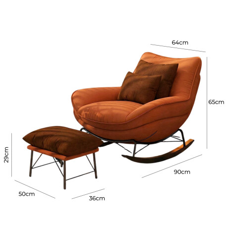 Sillón Butaca Mecedor Grande Posapies Almohadones Sillón Butaca Mecedor Grande Posapies Almohadones