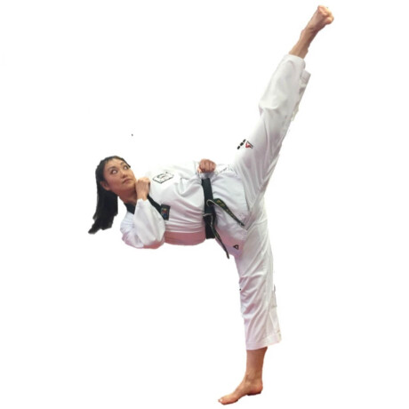 Equipo De Taekwondo Dobok Itf Traje Indumentaria Blanco