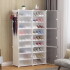 Armario Organizador de Zapatos IMBACK IBK-PLC002 | 6 Puertas, Modular, Resistente y Gran Capacidad Blanco Armario Organizador de Zapatos IMBACK IBK-PLC002 | 6 Puertas, Modular, Resistente y Gran Capacidad Blanco