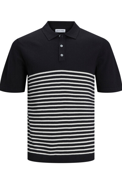 CAMISETA POLO DE PUNTO EMIL Black