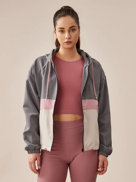 CAMPERA YESS GRIS OSCURO