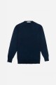 Sweater escote a la base - UNISEX AZUL MARINO