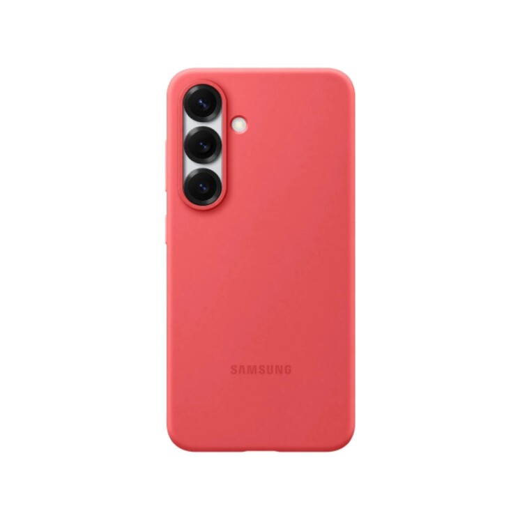 Funda Samsung Silicone Case para Galaxy S25+ Red