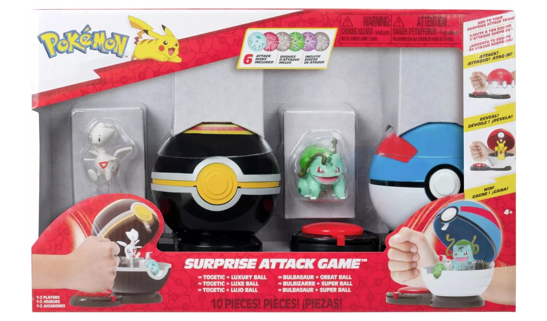 Juego de Ataque Sorpresa de Pokémon 