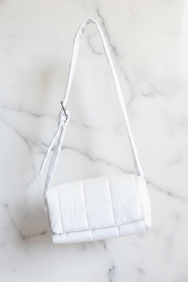 Cartera Puffy - Blanco 