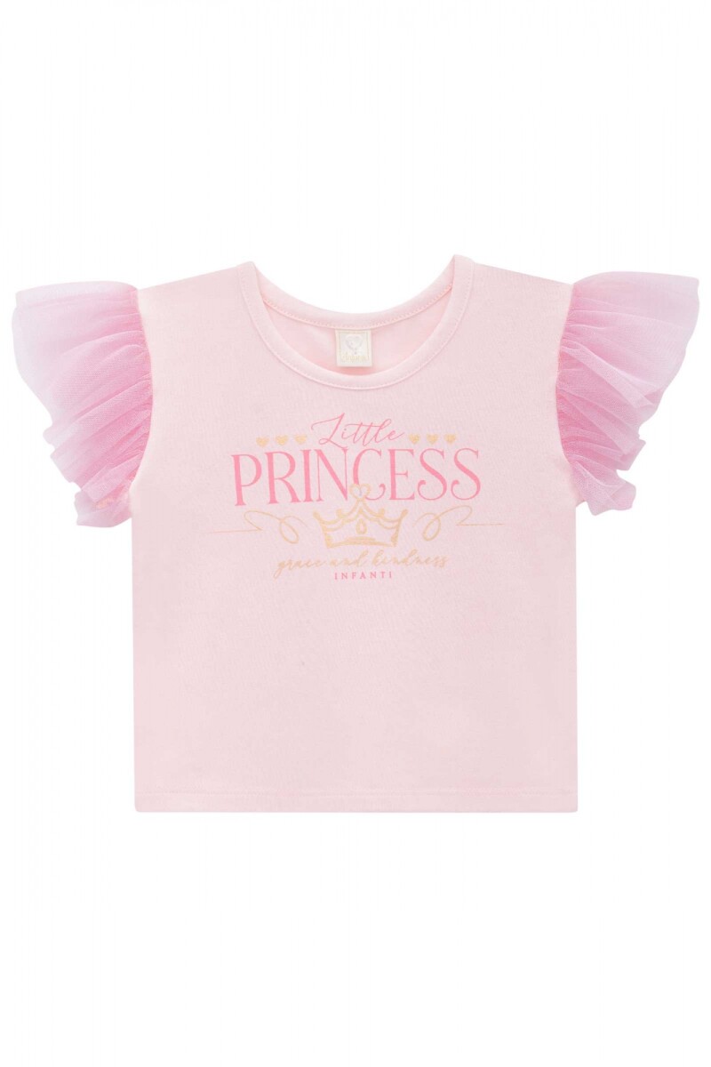 Blusa Boxy Estampado Princess 