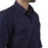 CAMISA HUNTER MANGA LARGA Azul
