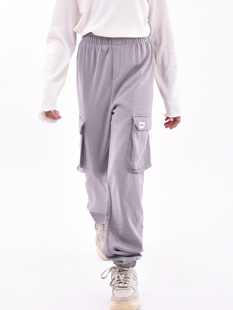 PANTALON CARGO BELISA - GRIS OSCURO 