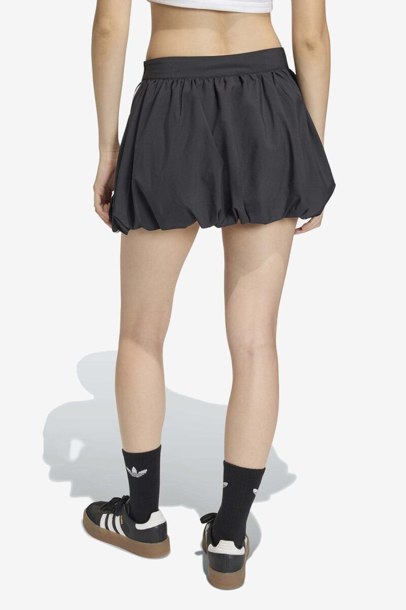BALLOON SKIRT Negro