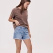 SHORT P.CAKE SOIE CELESTE