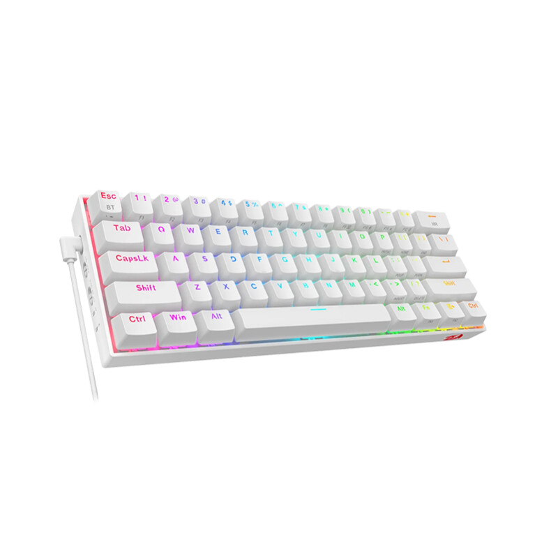 Teclado Gamer Redragon Draconic Mecánico K530W-RGB White Teclado Gamer Redragon Draconic Mecánico K530W-RGB White