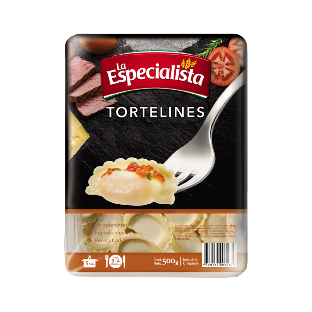 Tortelines La Especialista 500 grs. 