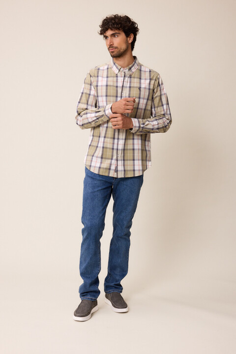 CAMISA LURON POLANCO Verde Cuadros