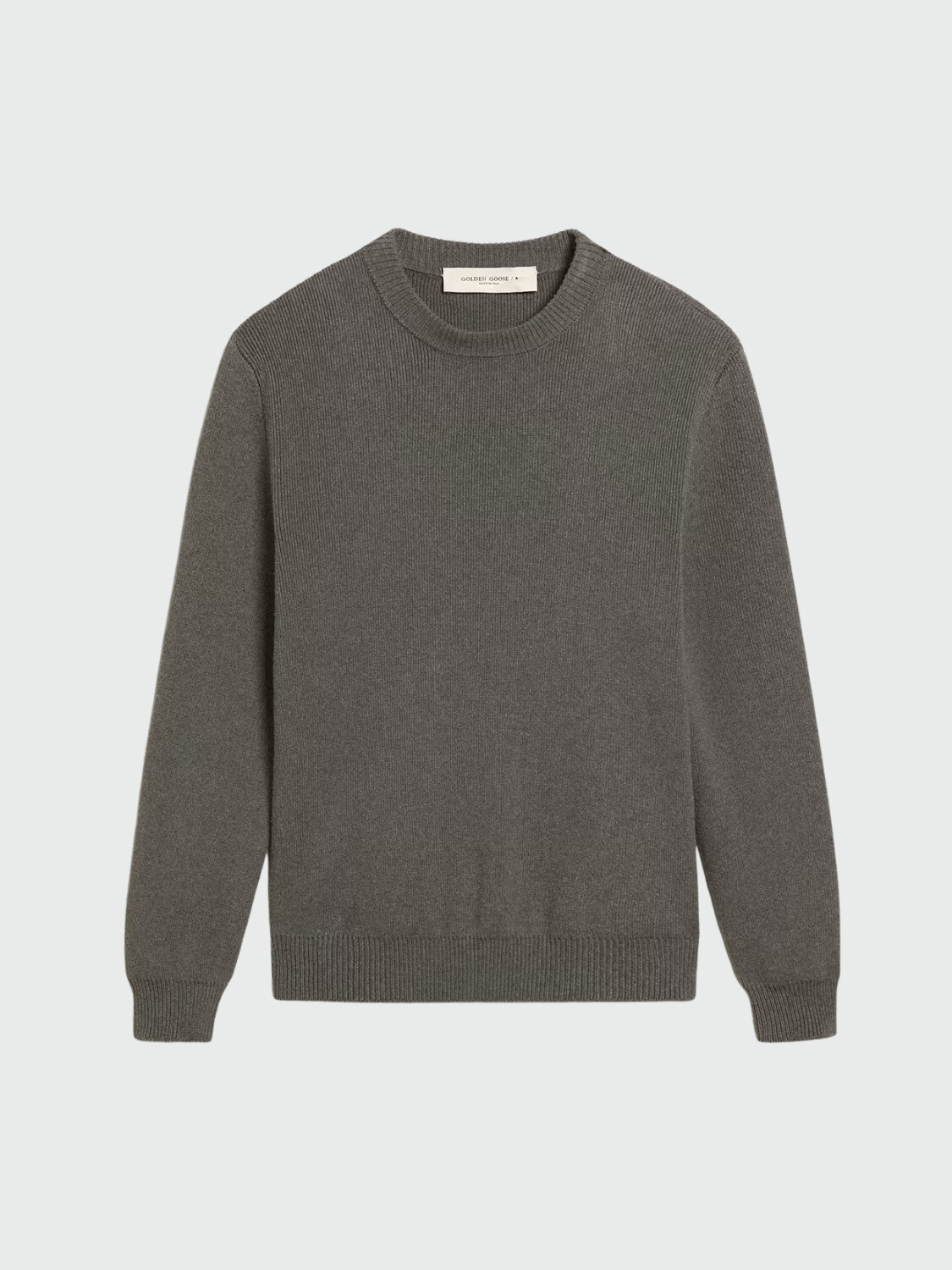 GOLDEN GOOSE - Buzo de Cuello Redondo con Logotipo en la Espalda Alta Automática
