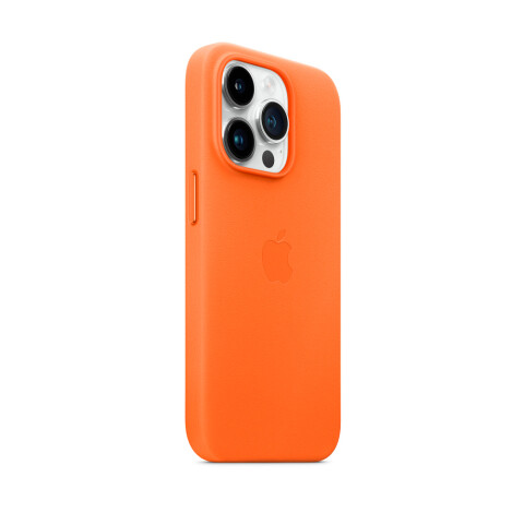 APPLE FUNDA CUERO MAGSAFE IPHONE 14 PRO MAX - ORANGE APPLE FUNDA CUERO MAGSAFE IPHONE 14 PRO MAX - ORANGE