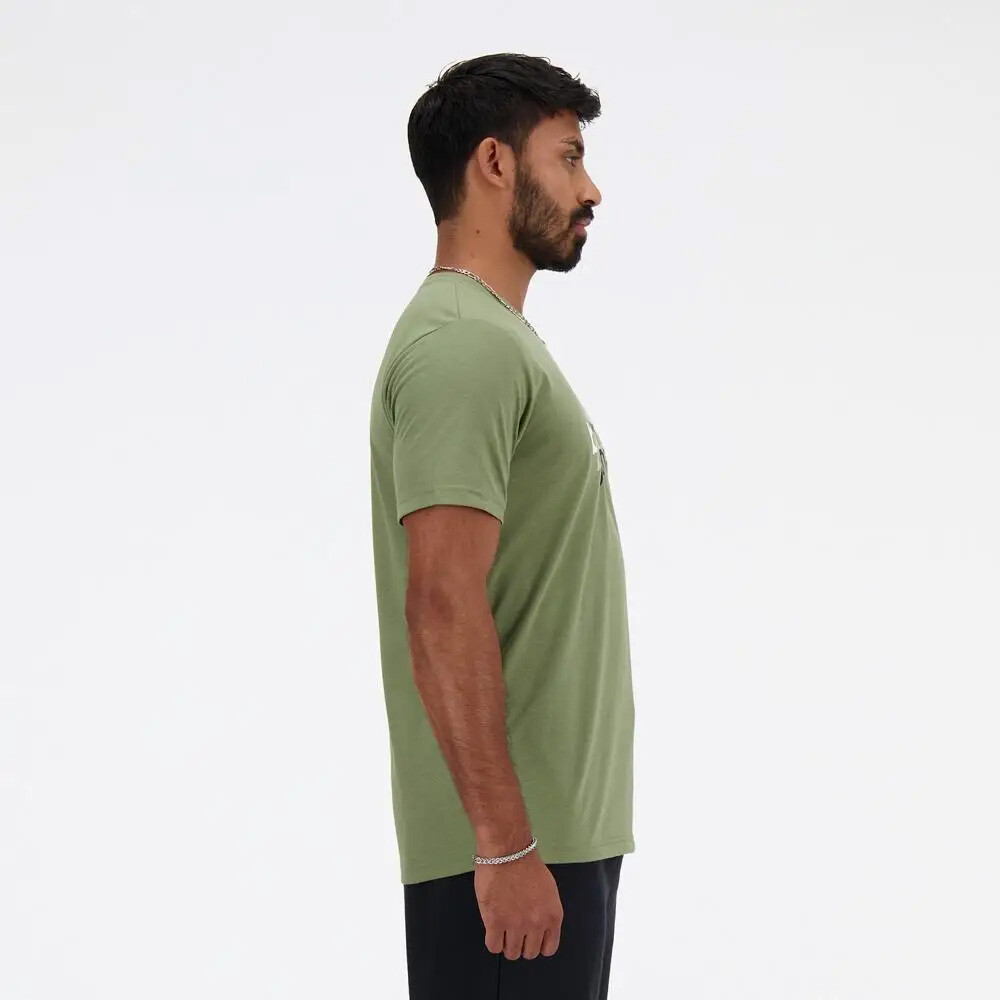 Sport Essentials Heathertech Graphic T-Shirt - Hombre Green
