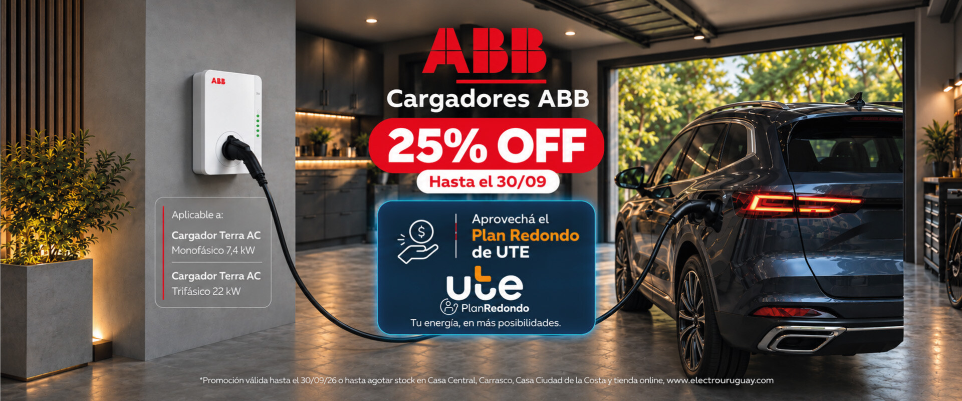 Cargadores ABB Setiembre