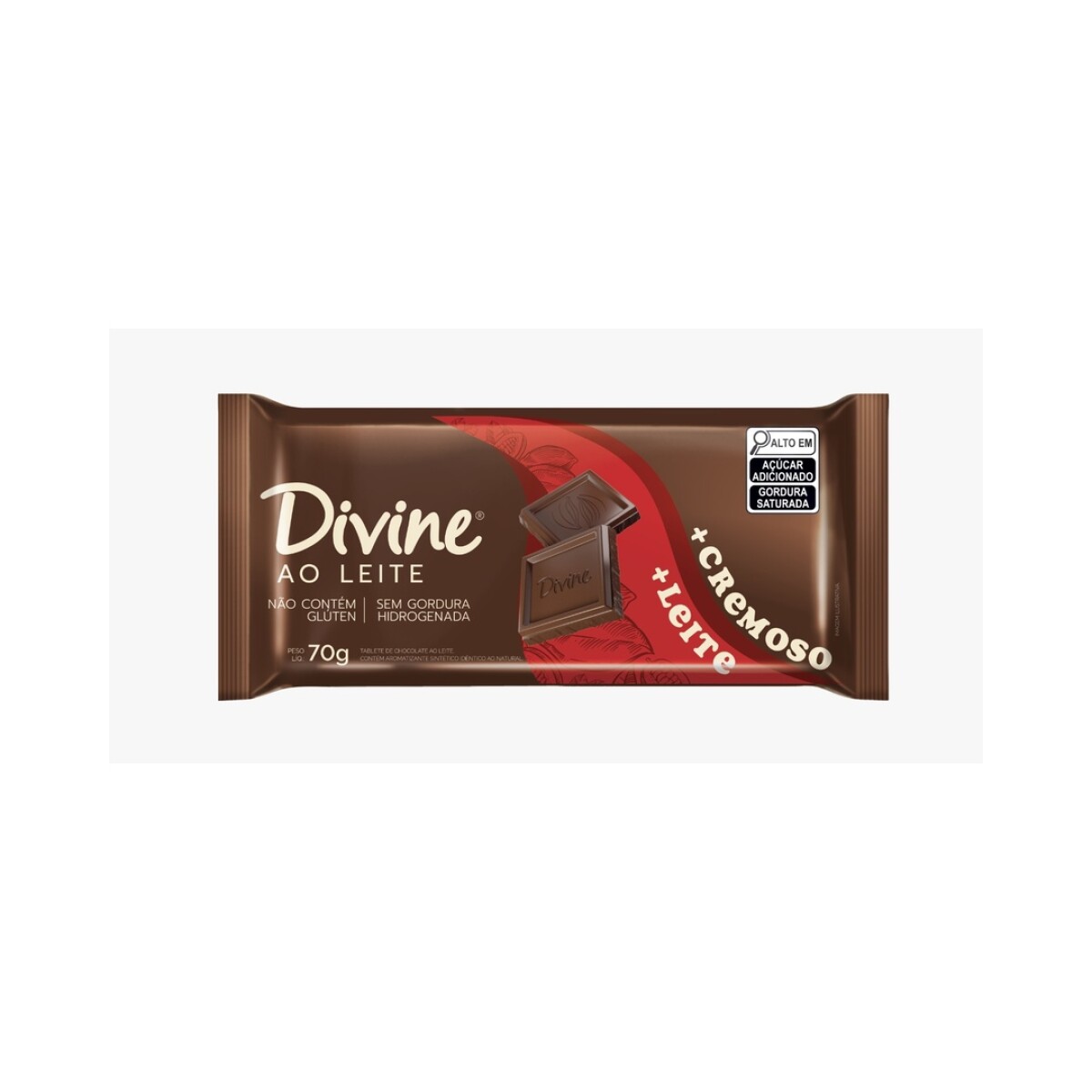 DIVINE TABLETA CON LECHE 70G 