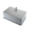 Pileta Simple Cuadrada Cocina Dream Acero Profunda 50x45x21 Pileta Simple Cuadrada Cocina Dream Acero Profunda 50x45x21