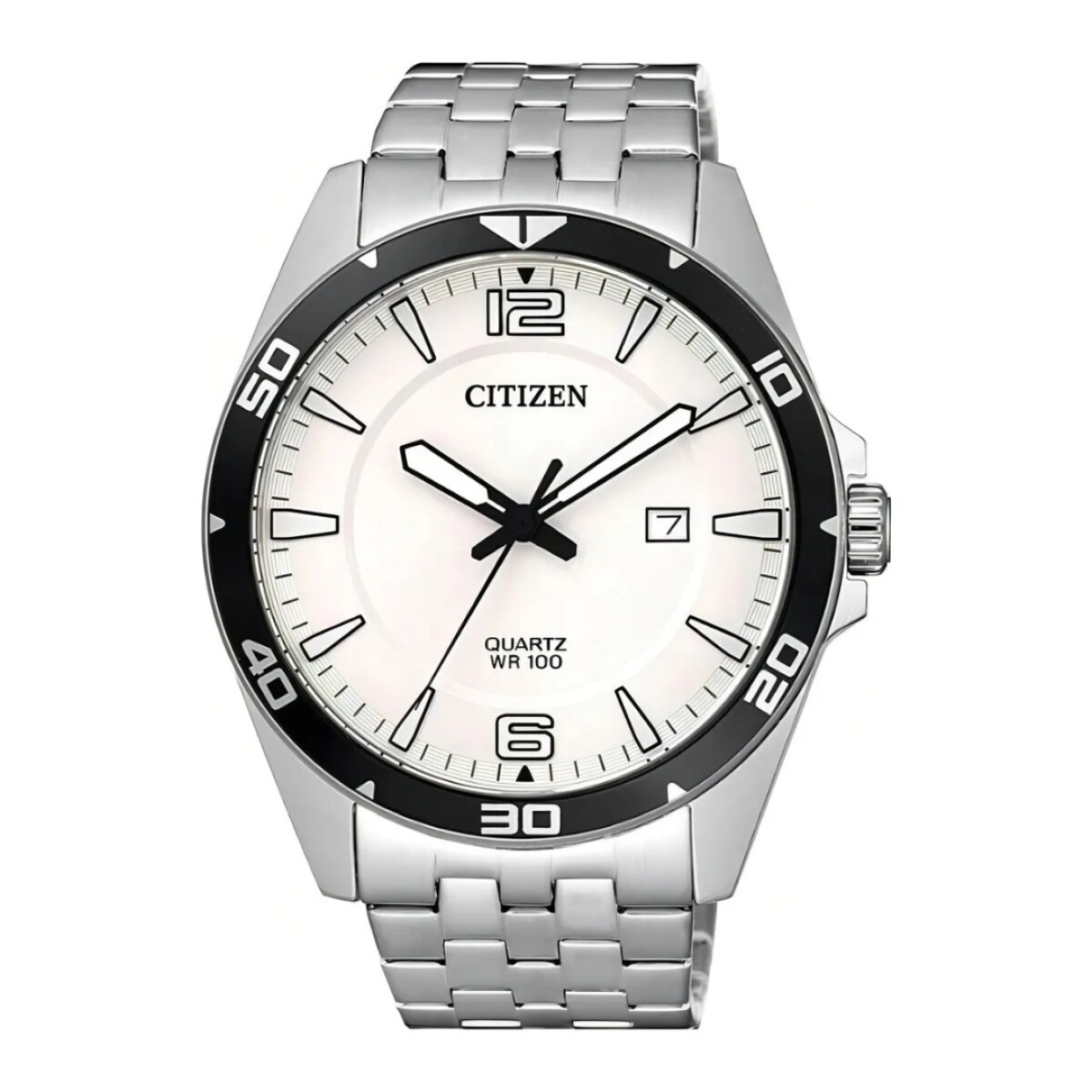 Reloj Citizen BI5051-51A para hombre con correa de acero - Plateado 