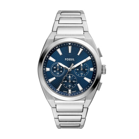 Reloj FOSSIL EVEREST Acero Plateado Esfera 42mm 0