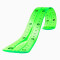Regla Flex 30 cm Verde