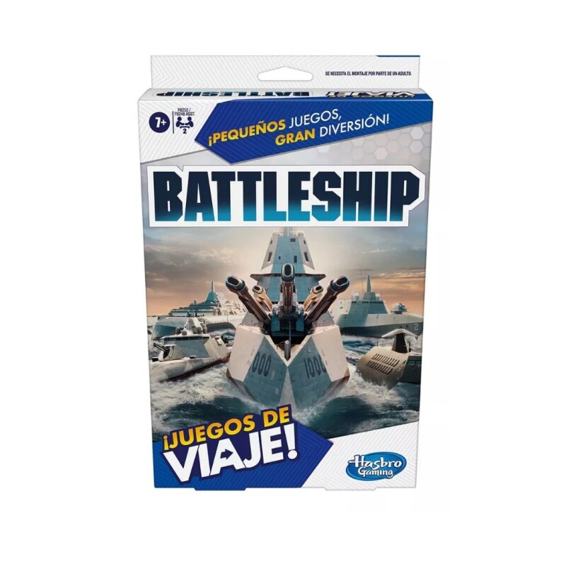 Hasbro Gaming Juegos de Viajes Battleship