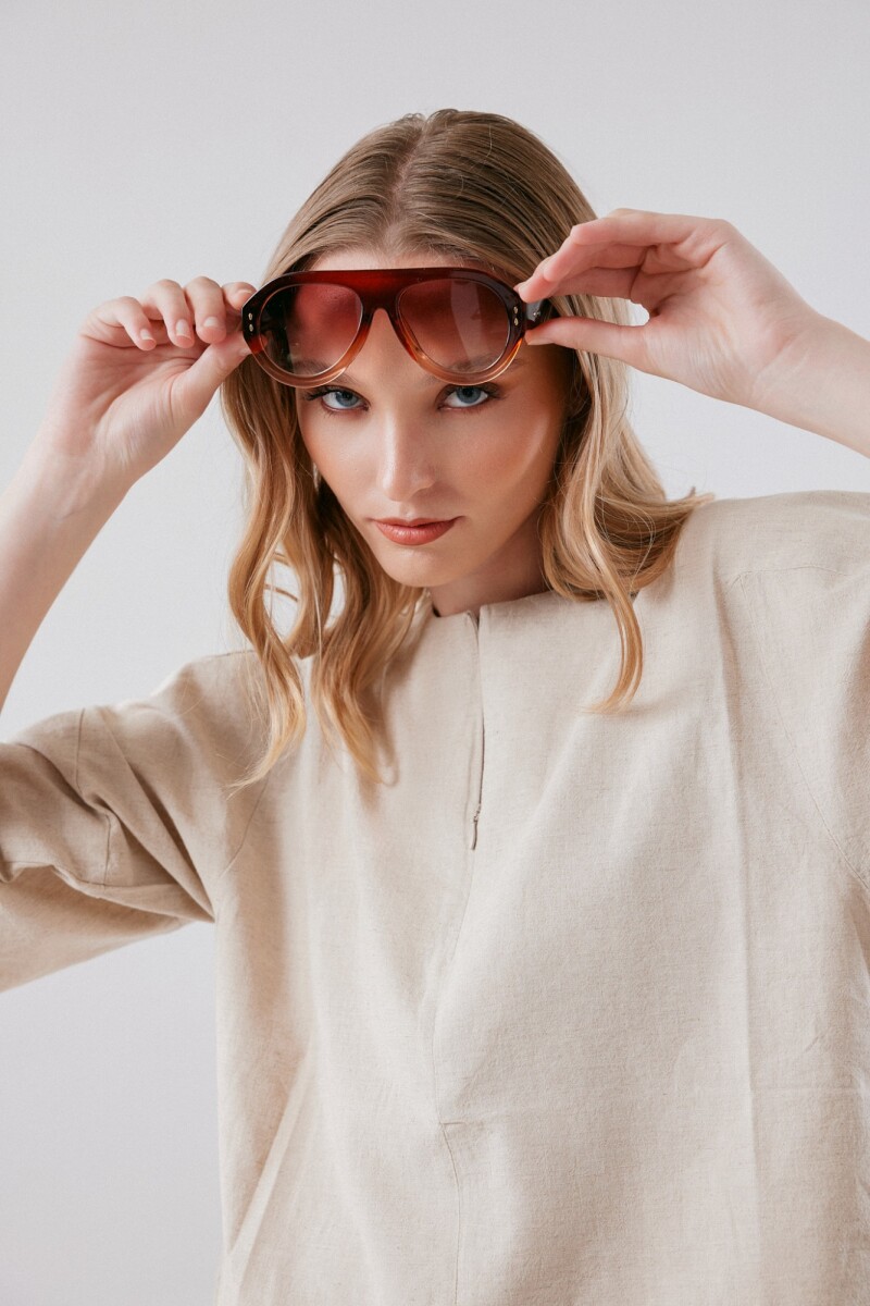 Blusa Oliver - BEIGE 