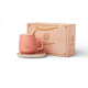 Taza De Café, Té, Eléctrica Usb De 55 Grados, Caja Regalo Rosado