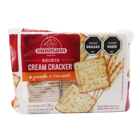 Galletita MOSMANN Cream CRAKER 300Grs Galletita MOSMANN Cream CRAKER 300Grs