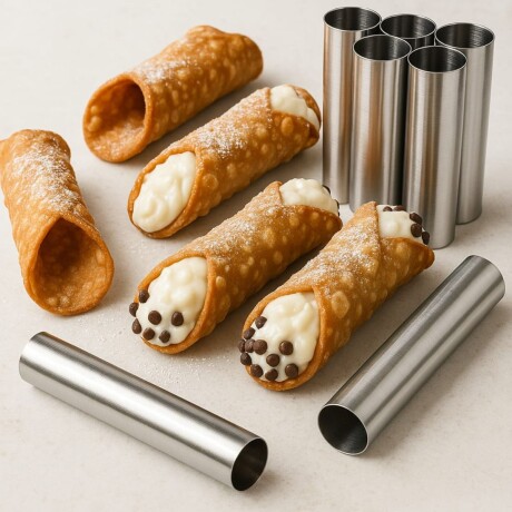 Moldes para Cannoli Set 6 unidades Moldes para Cannoli Set 6 unidades