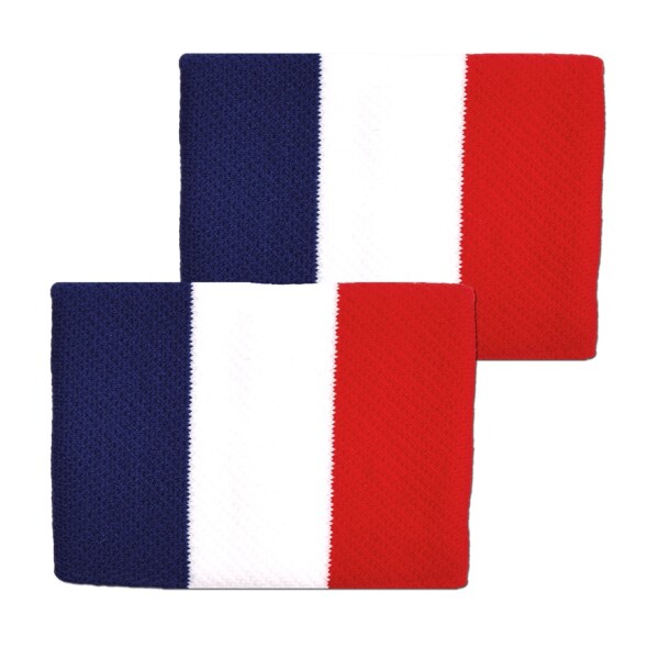 Muñequera Con Bandera Wristbands Tourna Francia