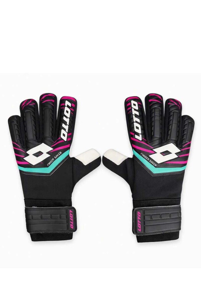 GUANTES DE GOLERO LOTTO Negro