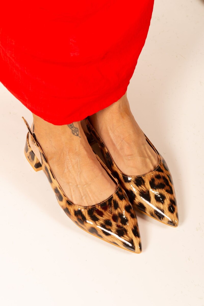 Zapato Iris - Leopardo 