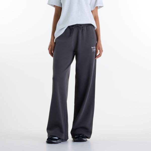 Pantalon Newbalance Trackside French Terry mujer WB62412FBLK Gris Oscuro