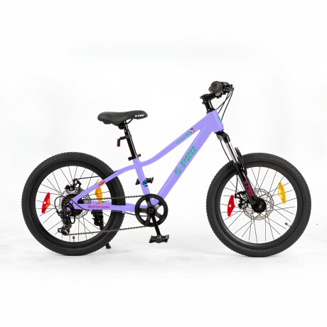 Bicicleta S-PRO Rocket Rodado 20 con 7 Velocidades Violeta